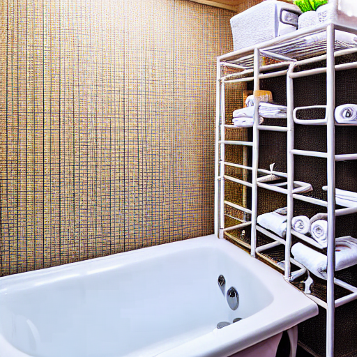 046_A small bathroom with a tub, toilet, sink, and a laundry basket are shown..png